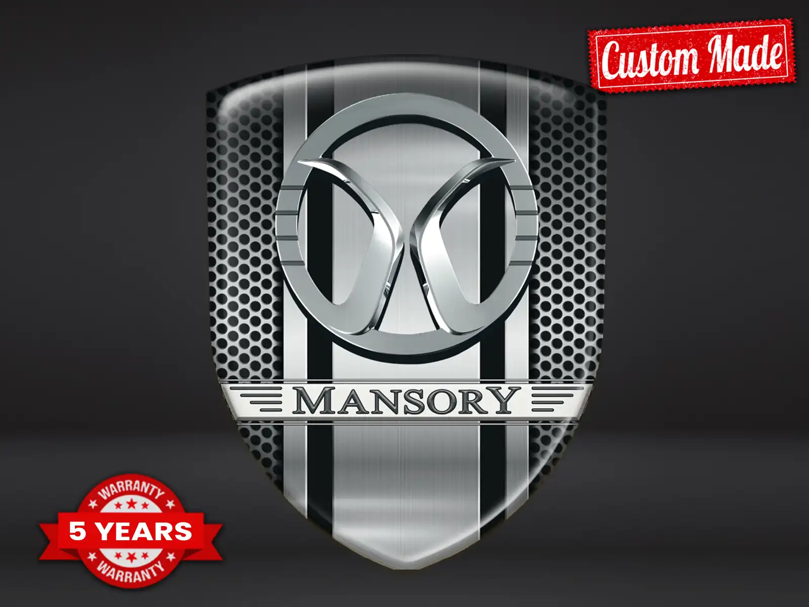 Mansory Personalisierte Logosticker Limitiert Universal Robust